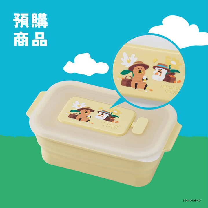 DINOTAENG 官方授權酷可森活餐盒 - 午茶款