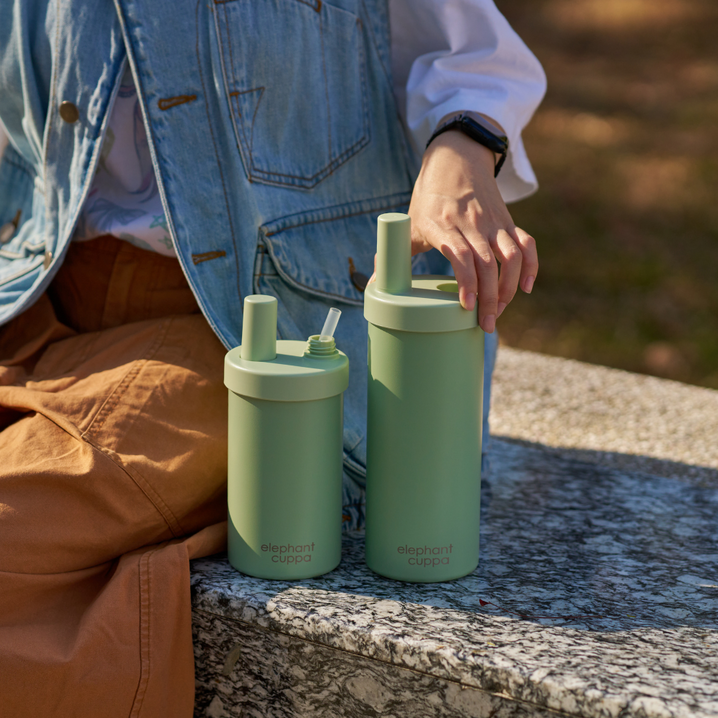 大象杯S⁺ 陶瓷升級版－莫蘭迪灰綠