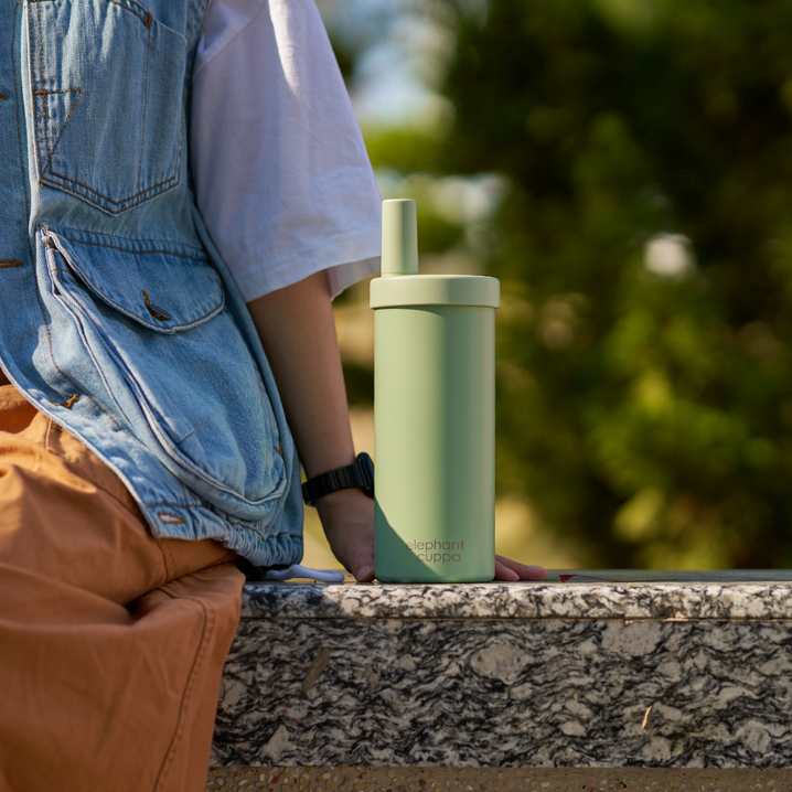 大象杯S⁺ 陶瓷升級版－莫蘭迪灰綠