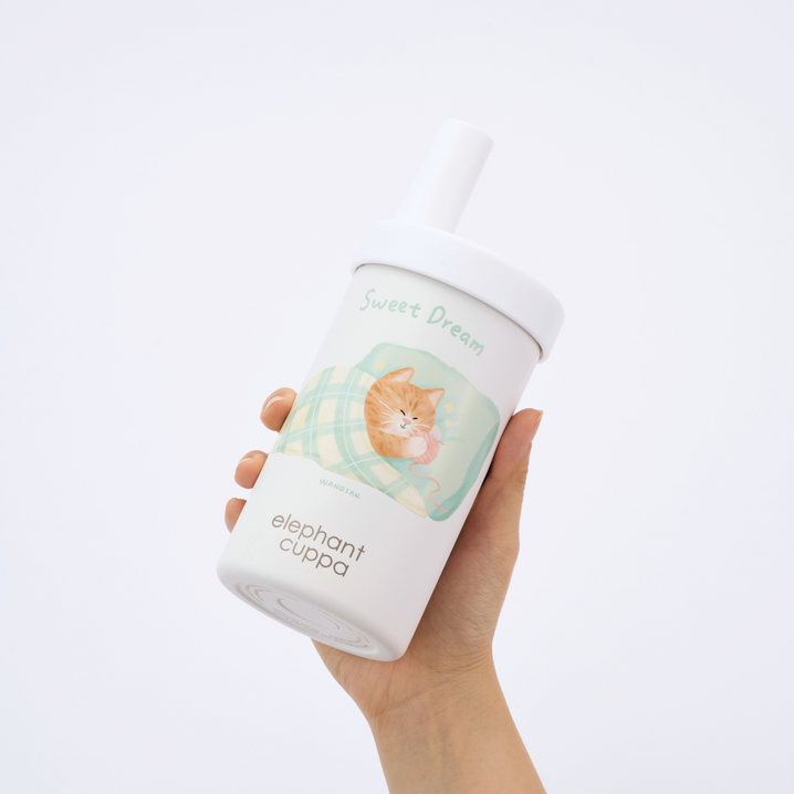 毛孩公益大象杯S — 呼嚕小貓款 (520ml)
